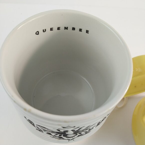 Queen Bee Speckled Mug with Lid - Picture 4 of 8